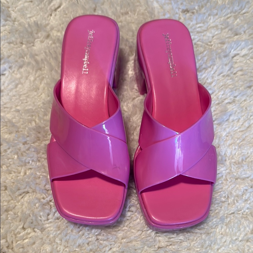 NEVER WORN Pink Women's Sandals